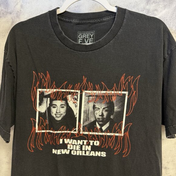 SuicideboyS Band " I Want To Die In New Orleans " T Shirt M 20.5x28 Hip Hop - Picture 1 of 6